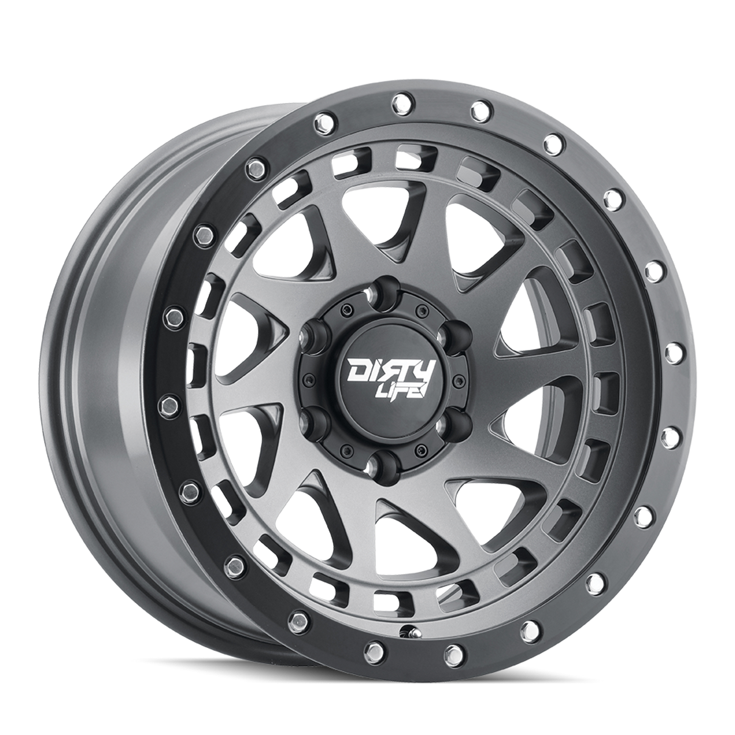 Enigma Pro 9311 17x9 in Satin Graphite Wheel <br> 5x127 Bolt Pattern / -12mm Offset / 71.5mm Hub