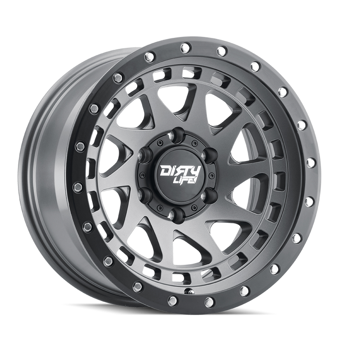 Enigma Pro 9311 17x9 in Satin Graphite Wheel <br> 5x127 Bolt Pattern / -12mm Offset / 71.5mm Hub
