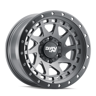 Enigma Pro 9311 17x9 in Satin Graphite Wheel <br> 6x139.7 Bolt Pattern / -12mm Offset / 106mm Hub