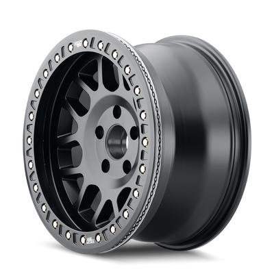 Mesa Race 9312 17x9 in Matte Black Wheel <br> 8x165.1 Bolt Pattern / -12mm Offset / 130.8mm Hub