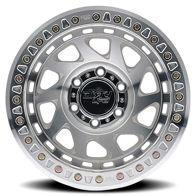 Enigma Race 9313 17x9 in Machined Wheel <br> 8x170 Bolt Pattern / -12mm Offset / 125.2mm Hub
