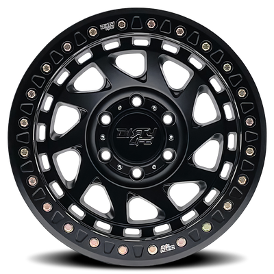 Enigma Race 9313 17x9 in Matte Black Wheel <br> 5x127 Bolt Pattern / -38mm Offset / 78.1mm Hub