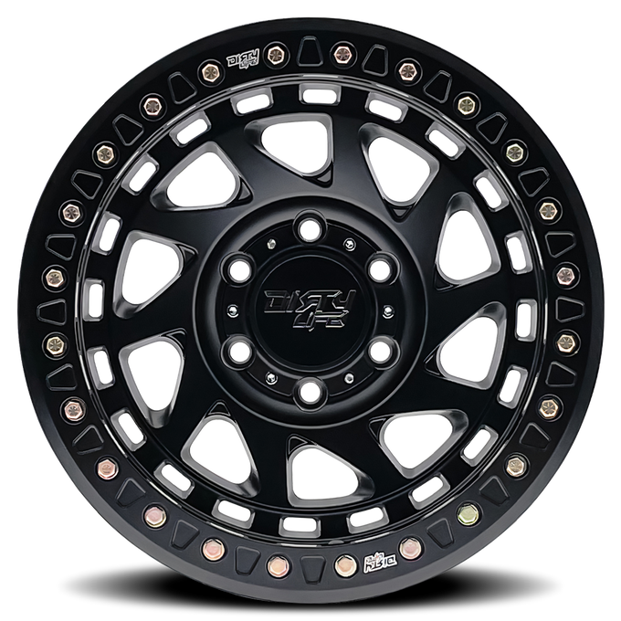 Enigma Race 9313 17x9 in Matte Black Wheel <br> 5x127 Bolt Pattern / -38mm Offset / 78.1mm Hub