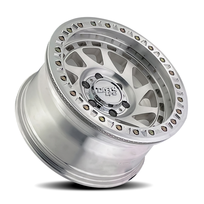 Enigma Race 9313 17x9 in Machined Wheel <br> 6x139.7 Bolt Pattern / -12mm Offset / 106mm Hub