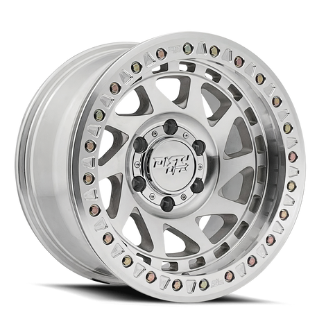 Enigma Race 9313 17x9 in Machined Wheel <br> 6x139.7 Bolt Pattern / -38mm Offset / 106mm Hub