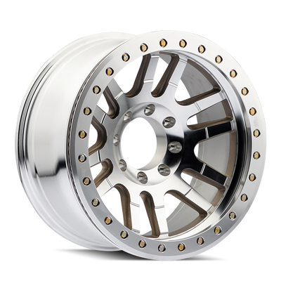 Canyon Race 9314 20x10 in Machined Wheel <br> 8x165.1 Bolt Pattern / -44mm Offset / 130.8mm Hub