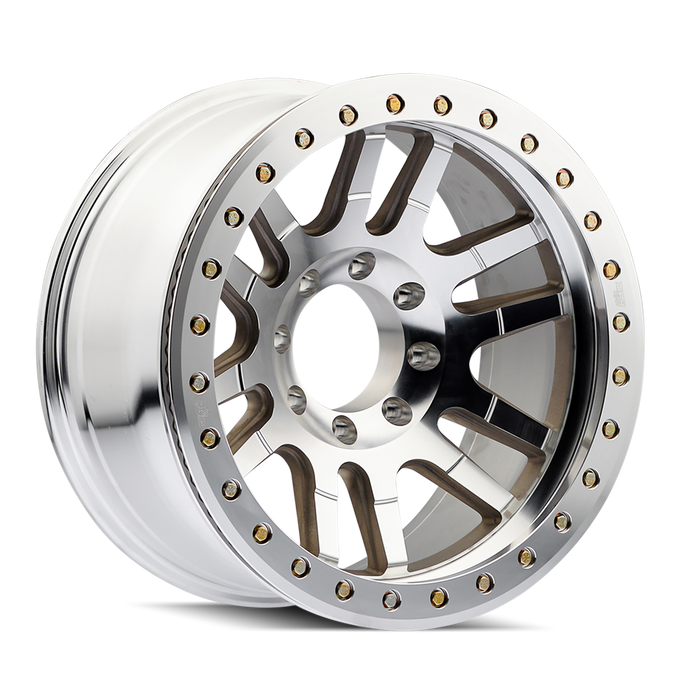 Canyon Race 9314 20x10 in Machined Wheel <br> 8x165.1 Bolt Pattern / -44mm Offset / 130.8mm Hub