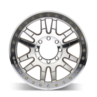 Canyon Race 9314 20x10 in Machined Wheel <br> 8x165.1 Bolt Pattern / -44mm Offset / 130.8mm Hub