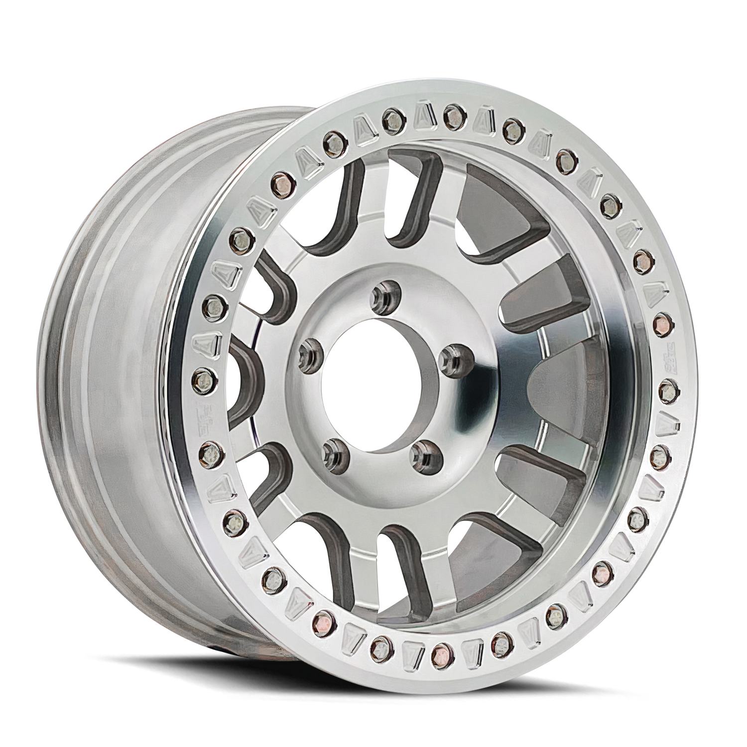Canyon Race 9314 17x9 in Machined Wheel <br> 5x127 Bolt Pattern / -38mm Offset / 71.5mm Hub