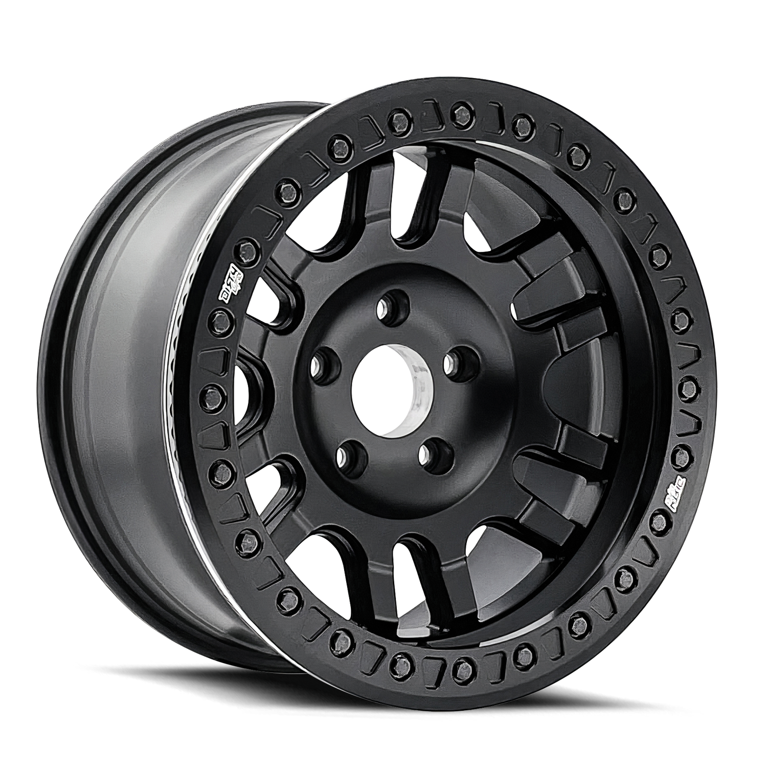 Canyon Race 9314 17x9 in Matte Black Wheel <br> 5x127 Bolt Pattern / -38mm Offset / 71.5mm Hub