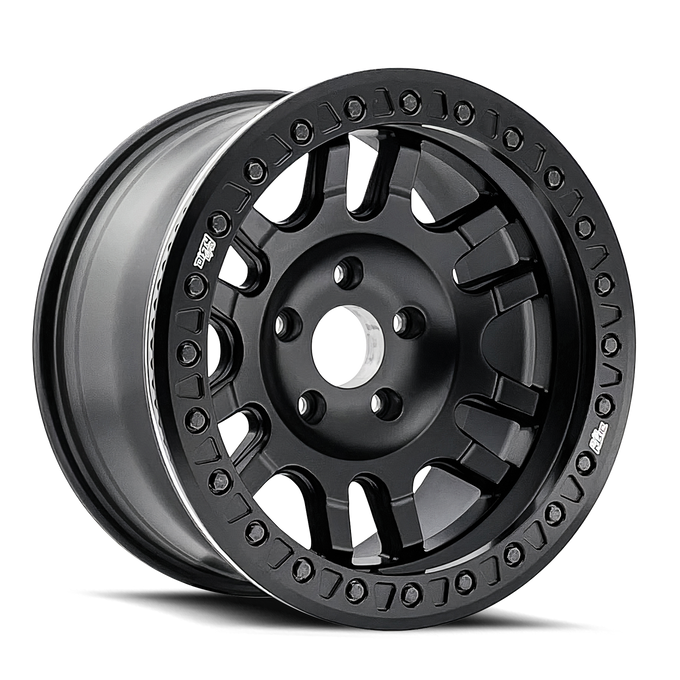 Canyon Race 9314 17x9 in Matte Black Wheel <br> 5x127 Bolt Pattern / -38mm Offset / 71.5mm Hub