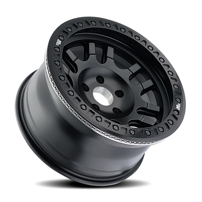 Canyon Race 9314 17x9 in Matte Black Wheel <br> 5x127 Bolt Pattern / -38mm Offset / 71.5mm Hub