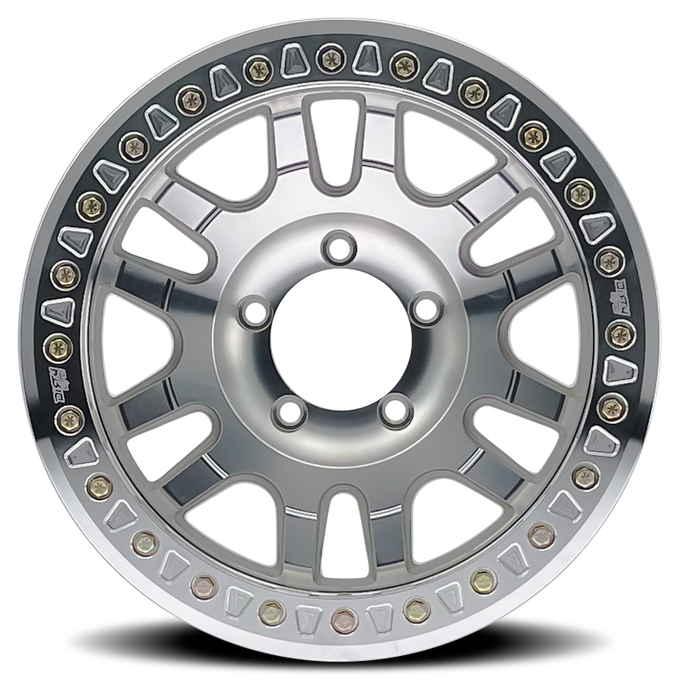 Canyon Race 9314 17x9 in Machined Wheel <br> BLANK Bolt Pattern / -12mm Offset / 71.5mm Hub