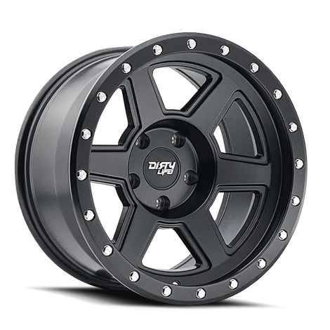 Compound 9315 20x10 in Matte Black Wheel <br> 6x139.7 Bolt Pattern / -25mm Offset / 106mm Hub