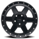 Compound 9315 17x9 in Matte Black Wheel <br> 5x127 Bolt Pattern / -38mm Offset / 78.1mm Hub