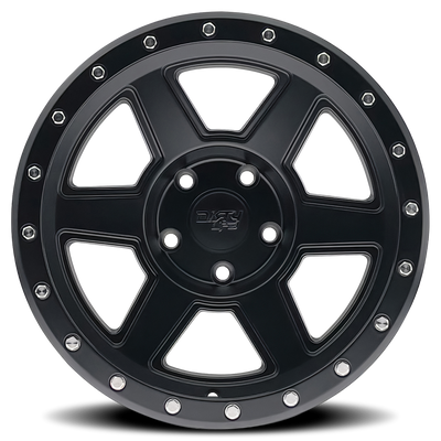 Compound 9315 18x9 in Matte Black Wheel <br> 5x127 Bolt Pattern / -12mm Offset / 78.1mm Hub