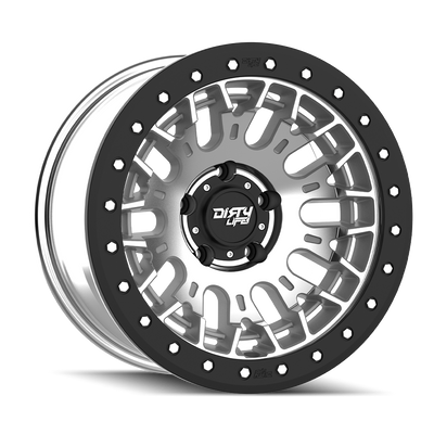 Dt-3 9317 17x9 in Machined Wheel <br> 5x127 Bolt Pattern / -12mm Offset / 78.1mm Hub
