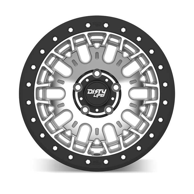 Dt-3 9317 17x9 in Machined Wheel <br> 5x127 Bolt Pattern / -12mm Offset / 78.1mm Hub