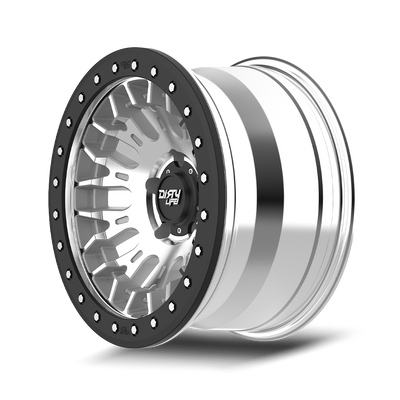 Dt-3 9317 17x9 in Machined Wheel <br> 5x127 Bolt Pattern / -38mm Offset / 78.1mm Hub