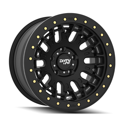 Dt-3 9317 17x9 in Satin Black Wheel <br> 5x127 Bolt Pattern / -12mm Offset / 78.1mm Hub