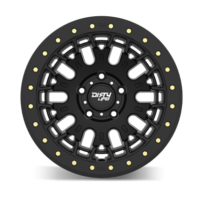 Dt-3 9317 17x9 in Satin Black Wheel <br> 5x127 Bolt Pattern / -12mm Offset / 78.1mm Hub