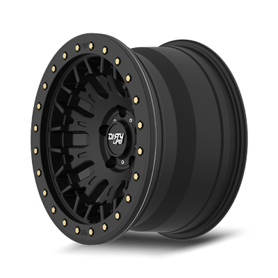 Dt-3 9317 17x9 in Satin Black Wheel <br> 5x127 Bolt Pattern / -12mm Offset / 78.1mm Hub