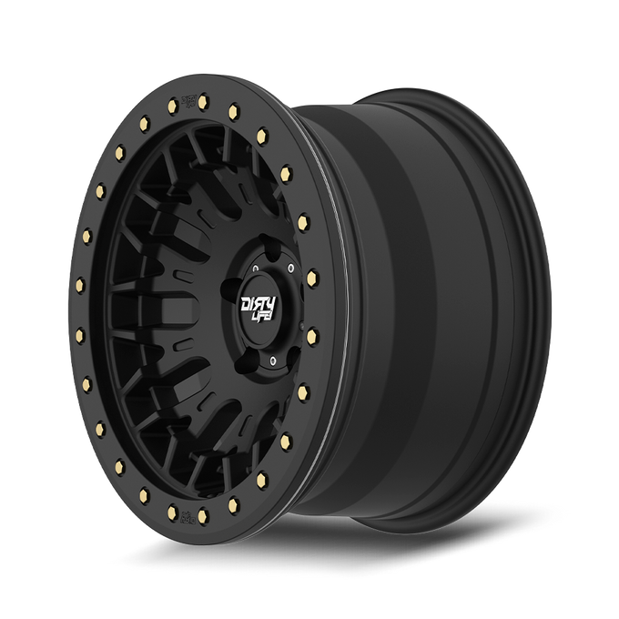 Dt-3 9317 17x9 in Satin Black Wheel <br> 5x127 Bolt Pattern / -12mm Offset / 78.1mm Hub