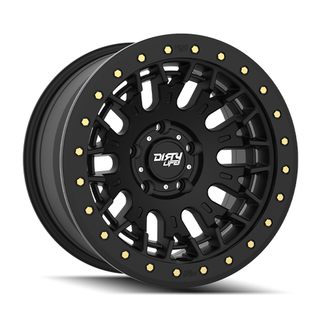 Dt-3 9317 17x9 in Satin Black Wheel <br> 5x127 Bolt Pattern / -38mm Offset / 78.1mm Hub