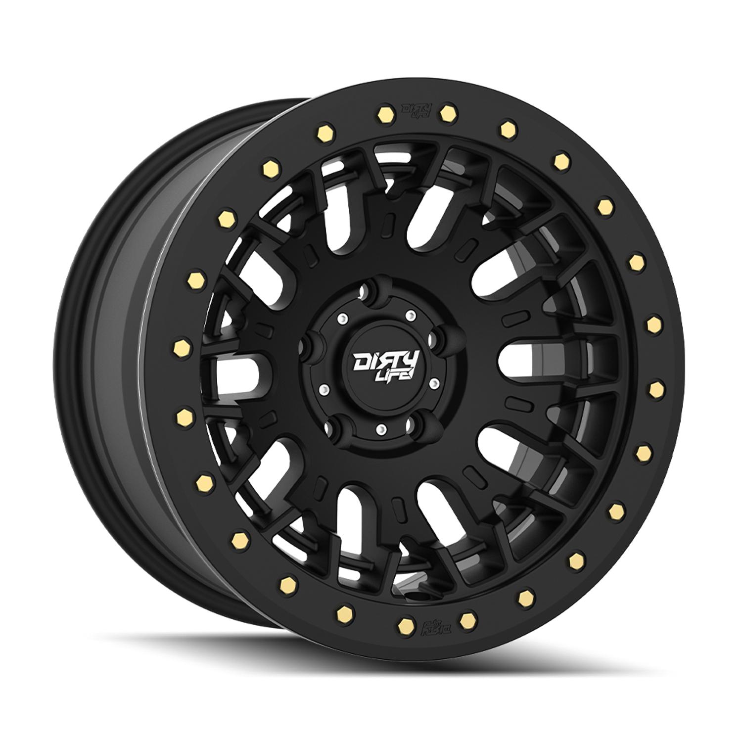Dt-3 9317 17x9 in Satin Black Wheel <br> 6x139.7 Bolt Pattern / -12mm Offset / 106mm Hub