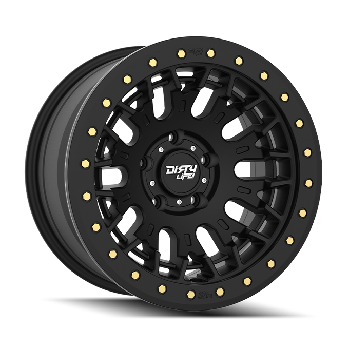 Dt-3 9317 17x9 in Satin Black Wheel <br> 6x139.7 Bolt Pattern / -12mm Offset / 106mm Hub