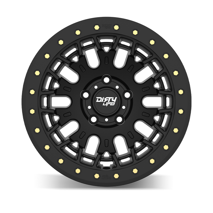 Dt-3 9317 17x9 in Satin Black Wheel <br> 6x139.7 Bolt Pattern / -12mm Offset / 106mm Hub