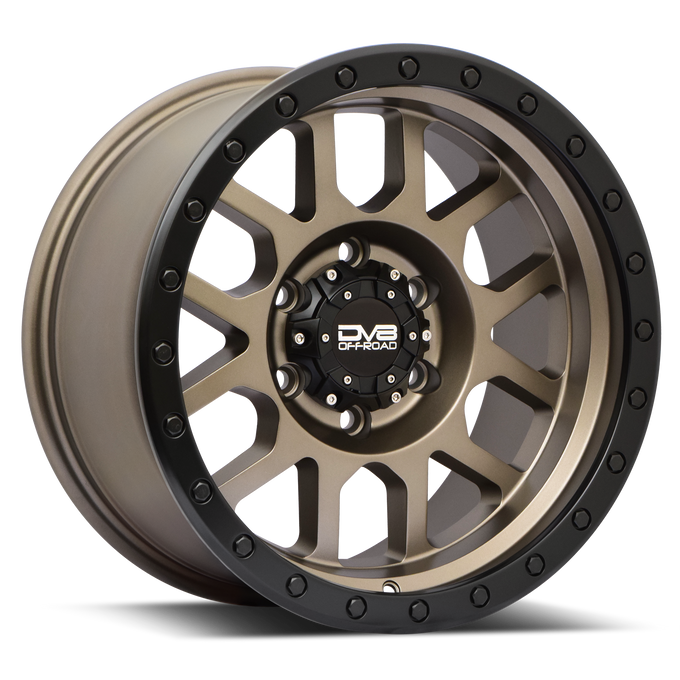 17 X 9 Matte Bronze 883 Simulated BeadLock <br>Universal