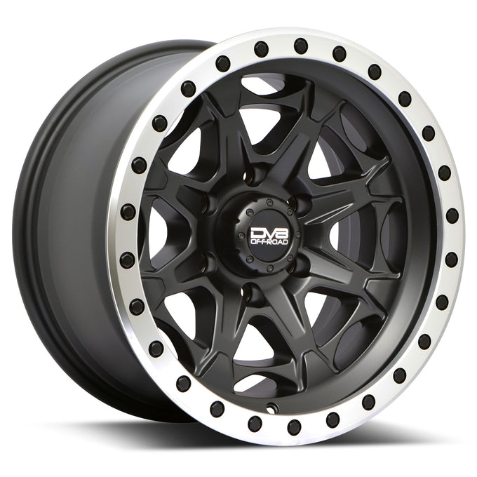 20 X 9 Matte Black 886 Simulated BeadLock <br>Universal
