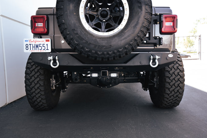 Bolt-On Hitch With Lights <br>07-18 Jeep Wrangler, 2018 JK