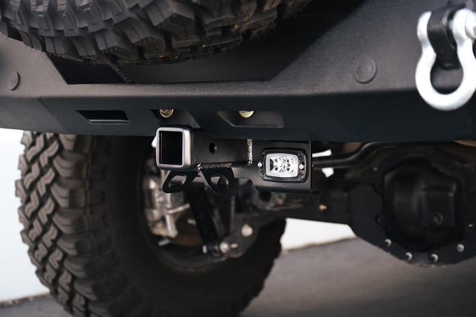 Bolt-On Hitch With Lights <br>07-18 Jeep Wrangler, 2018 JK