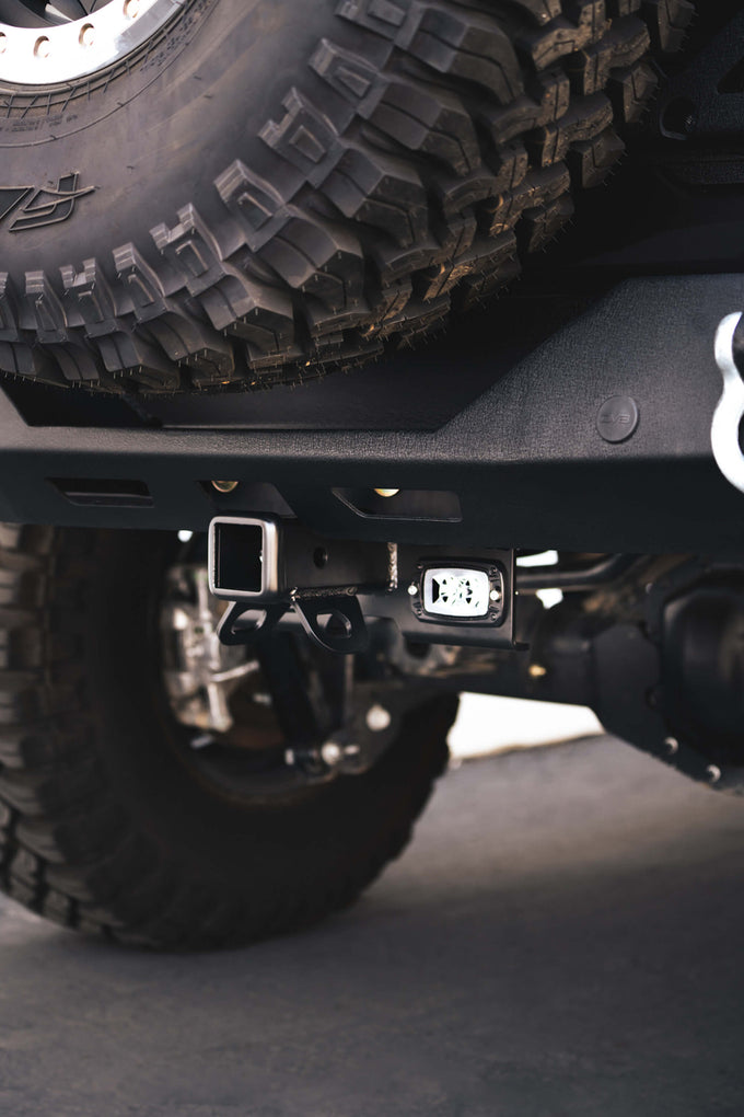 Bolt-On Hitch With Lights <br>07-18 Jeep Wrangler, 2018 JK