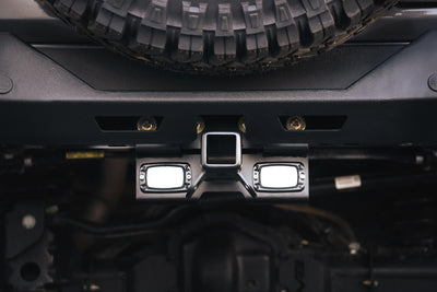 Bolt-On Hitch With Lights <br>07-18 Jeep Wrangler, 2018 JK