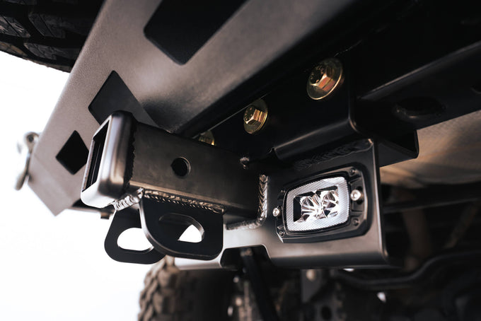Bolt-On Hitch With Lights <br>07-18 Jeep Wrangler, 2018 JK