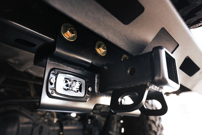 Bolt-On Hitch With Lights <br>07-18 Jeep Wrangler, 2018 JK