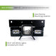 Bolt-On Hitch With Lights <br>07-18 Jeep Wrangler, 2018 JK