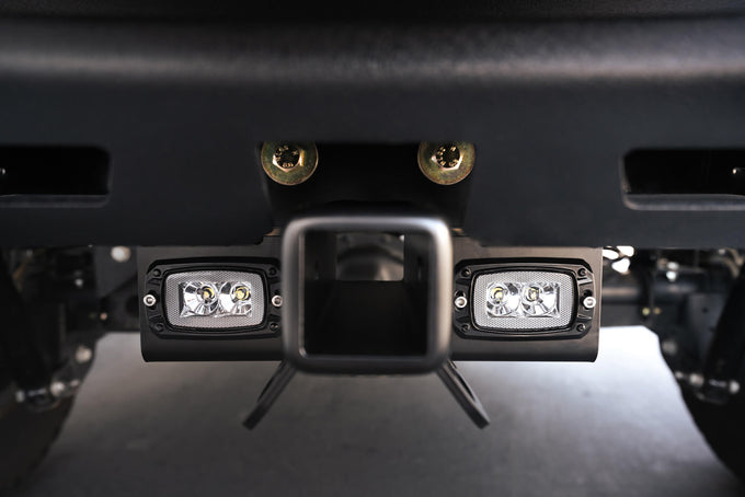 Bolt-On Hitch With Lights <br>07-18 Jeep Wrangler, 2018 JK