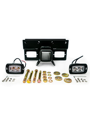 Bolt-On Hitch With Lights <br>07-18 Jeep Wrangler, 2018 JK