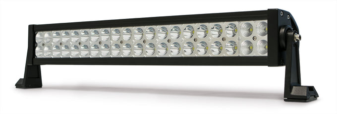 Dual Row LED Light Bar With Chrome Bezel <br>Universal