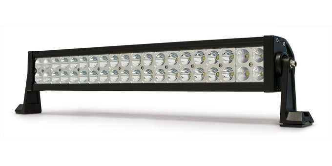 Dual Row LED Light Bar With Chrome Bezel <br>Universal