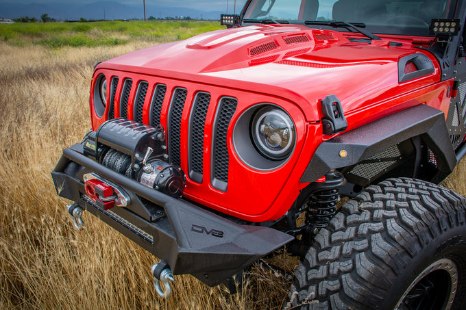 LED Headlight Adapter Brackets <br>18-21 Jeep Wrangler, 20-21 Gladiator