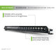 20-Inch Elite Series LED Light Bar - Single Row <br>Universal