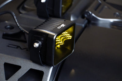 3-Inch Elite Series LED Amber Pod Light <br>Universal