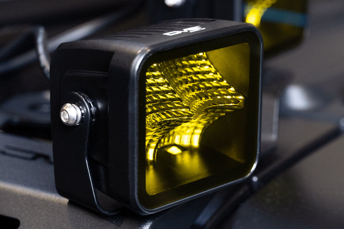 3-Inch Elite Series LED Amber Pod Light <br>Universal