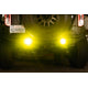 3-Inch Elite Series LED Amber Flush Mount Pod Light <br>Universal