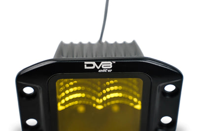 3-Inch Elite Series LED Amber Flush Mount Pod Light <br>Universal